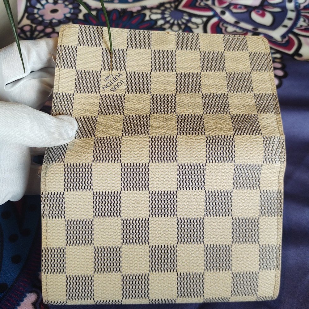 Louis Vuitton Damier Azur Portefeuille Tresor - Picture 2 of 16